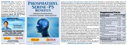Label for Phosphatidyl Serine - PS Benefits