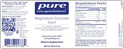 Magnesium Glycinate Liquid