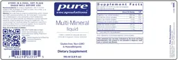 Multi-Mineral Liquid