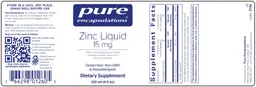 Zinc Liquid 15 mg