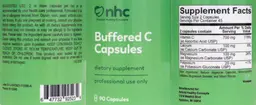 Label for Buffered C Capsules