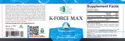 Label for K-Force Max