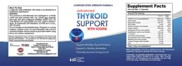 Label for Advanced Thyroid Support with Iodine