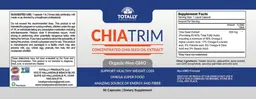Label for Chia Trim