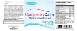Label for Completely Calm