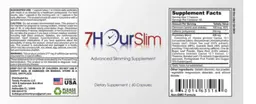 Label for 7 Hour Slim