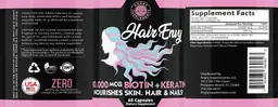 Label for Hair Envy
