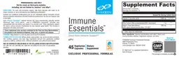 Label for Immune Essentials