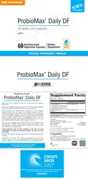 Label for ProbioMax Daily DF