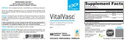 Label for VitalVasc