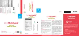 Label for OptiMetaboliX Vanilla Delight No added Sugar, No Stevia