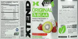 Label for The Original Strawberry Kiwi Splash