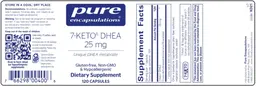 7-Keto DHEA 25 mg