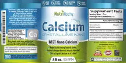 Label for Calcium 30 PPM
