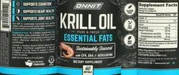 Label for Krill Oil