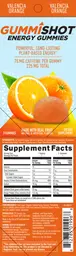 Label for Energy Gummies Valencia Orange