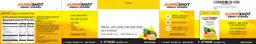 Label for Energy Gummies Tropical