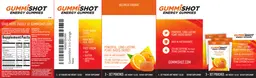 Label for Energy Gummies Valencia Orange