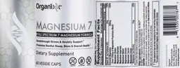 Label for Magnesium 7