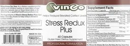 Label for Stress Redux Plus