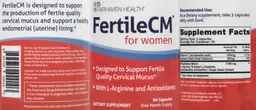 Label for FertileCM for Women