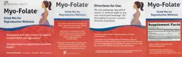 Label for Myo-Folate Unflavored