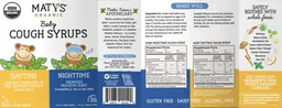 Label for Baby Daytime Cough Syrup