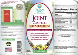 Label for Joint Complete Premium Plus