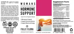 Label for Womans Hormone Support