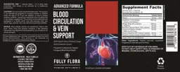 Label for Blood Circulation & Vein Support