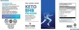 Label for Keto BHB Pro Blend