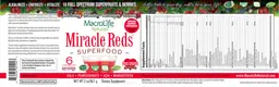 Label for Miracle Reds