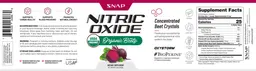 Label for Nitric Oxide Organic Beets