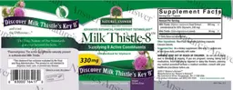 Label for Milk Thistle-8 330 mg