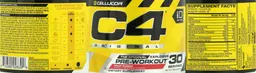 Label for C4 Original Fruit Punch