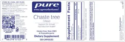 Label for Chaste Tree (Vitex)