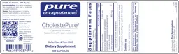 Label for CholestePure