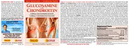 Label for Glucosamine with Chondroitin