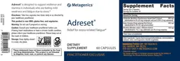 Label for Adreset