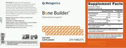 Label for Bone Builder
