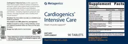 Label for Cardiogenics Intensive Care