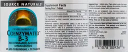 Label for Coenzymated B-3 25 mg