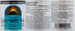 Label for Coenzymated B-6 25 mg