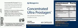 Label for Concentrated Ultra Prostagen