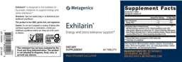 Label for Exhilarin