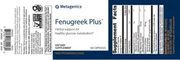 Label for Fenugreek Plus