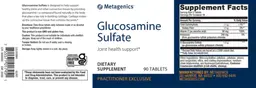 Label for Glucosamine Sulfate