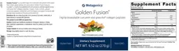 Label for Golden Fusion