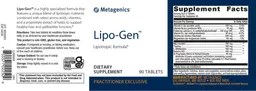 Label for Lipo-Gen
