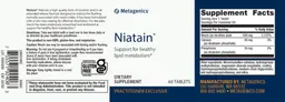 Label for Niatain